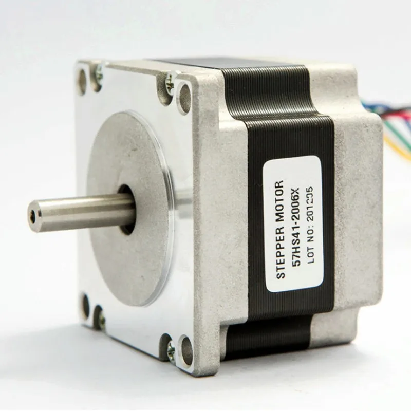 Nema 23 Stepper Motor 57HS41-2006 0.39N.m 2A 6 Lead Nema 23 motor 57*41mm 56Oz-in for 3D printer
Nema 23 Stepper Motor 57HS41-2006 0.39N.m 2A 6 Lead Nema 23 motor 57*41mm 56Oz-in for 3D printer