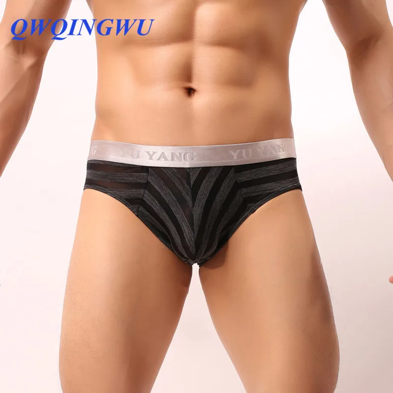 High Quality Sexy Gay Underwear Men Briefs Striped U Convex Pouch Low Waist Panties Male Underpants calzoncillos Cuecas Briefs
High Quality Sexy Gay Underwear Men Briefs Striped U Convex Pouch Low Waist Panties Male Underpants calzoncillos Cuecas Briefs