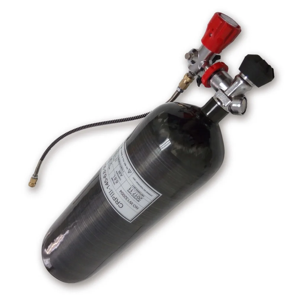 AC368301 Acecare 6.8L 4500Psi PCP Carbon Fiber Cylinder Paintball Airsoft Airforce Condor Air Rifle With Valve&Filling Station
AC368301 Acecare 6.8L 4500Psi PCP Carbon Fiber Cylinder Paintball Airsoft Airforce Condor Air Rifle With Valve&Filling Station