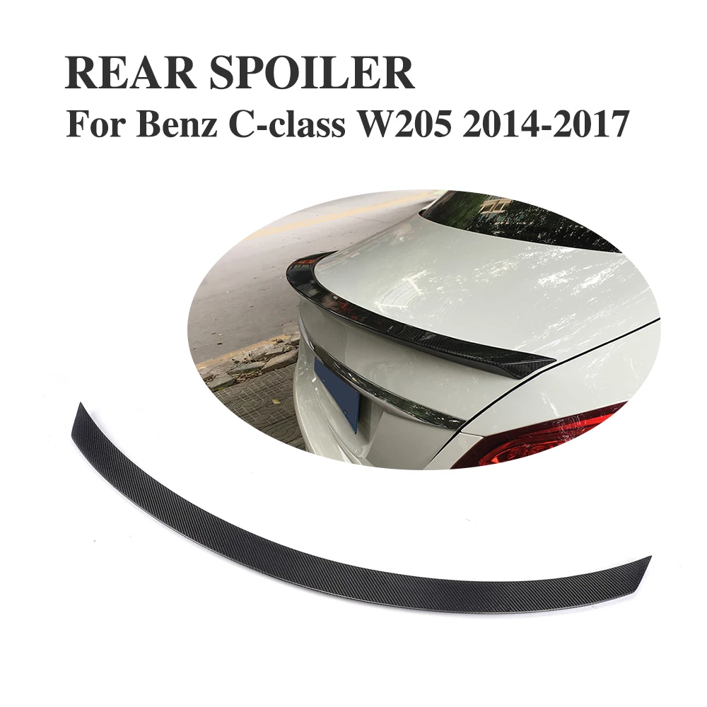 Carbon Fiber Car Rear Trunk Spoiler For Benz C Class W205 C63 AMG C200 C250 C300 C400 4-door 2014-2017
Carbon Fiber Car Rear Trunk Spoiler For Benz C Class W205 C63 AMG C200 C250 C300 C400 4-door 2014-2017