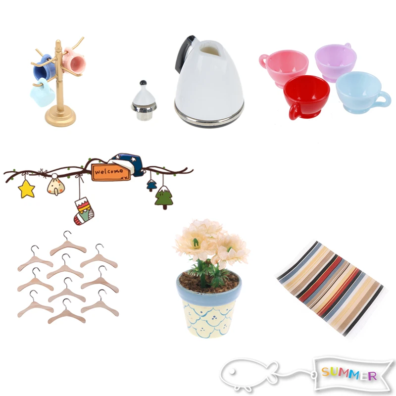 Miniature Living Room Kettle/Mat/Stand Holder Furniture Sets For Mini Children DollHouse Home Decor Kids Toy DollHouse Toys Gift
Miniature Living Room Kettle/Mat/Stand Holder Furniture Sets For Mini Children DollHouse Home Decor Kids Toy DollHouse Toys Gift