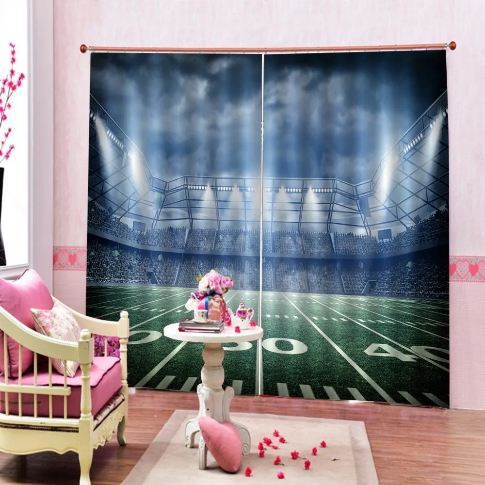 Living Room Curtains Sports field 3D Curtains For The Bedroom Kitchen Modern Window Curtain Bed room
Living Room Curtains Sports field 3D Curtains For The Bedroom Kitchen Modern Window Curtain Bed room