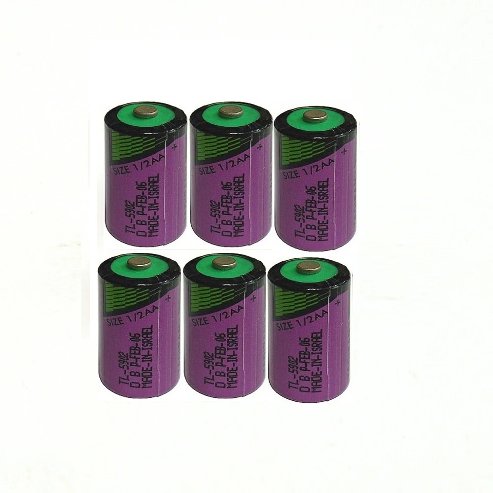 6 шт./лот Новая высококачественная фотосессия 1 / 2AA ER14250 SL350 3,6 V 1/2 AA PLC литиевая батарея
6 шт./лот Новая высококачественная фотосессия 1 / 2AA ER14250 SL350 3,6 V 1/2 AA PLC литиевая батарея