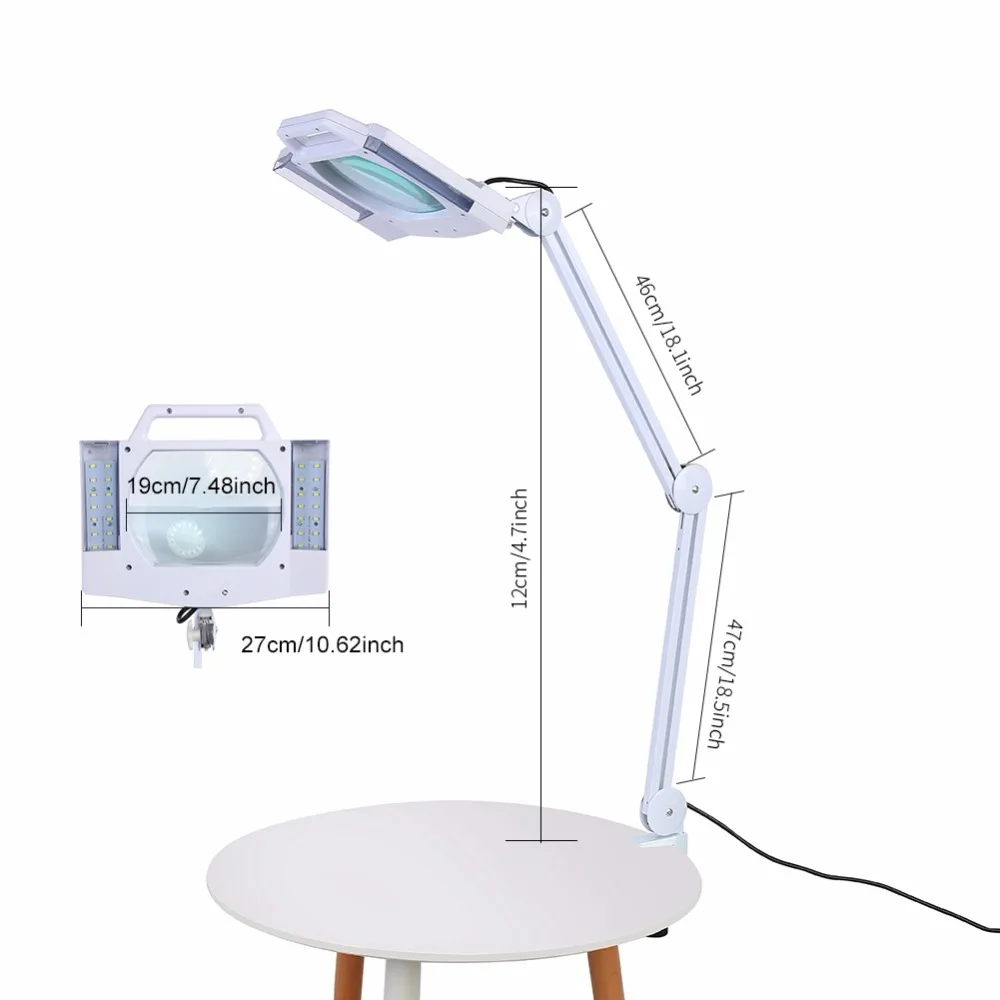 Фото Модернизированная настольная увеличительная лампа с 5X - купить