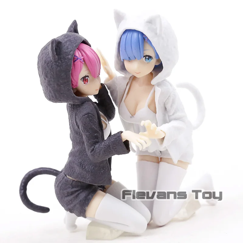 Re:Zero Kara Hajimeru Isekai Seikatsu Ram & Rem Nyanko Mode Dress Ver. PVC Figure Collectible Model Ram Rem Toy 2pcs/set
Re:Zero Kara Hajimeru Isekai Seikatsu Ram & Rem Nyanko Mode Dress Ver. PVC Figure Collectible Model Ram Rem Toy 2pcs/set