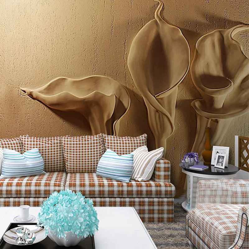 Custon Any Size 3D Wallpaper Gold Emboss Calla Lily Modern Abstract Art Mural Living Room Bedroom Decoration Waterproof Tapety
Custon Any Size 3D Wallpaper Gold Emboss Calla Lily Modern Abstract Art Mural Living Room Bedroom Decoration Waterproof Tapety
