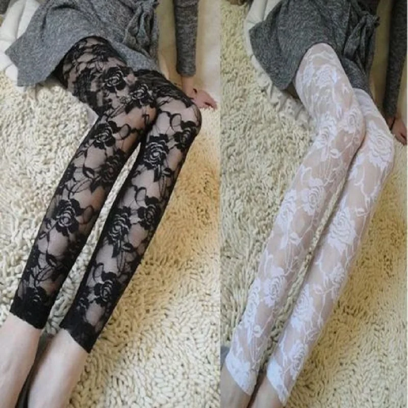 2016 Fashion Sexy Women Stretch Skinny Slim Pants Trousers White Black Lace Leggings Cotton
2016 Fashion Sexy Women Stretch Skinny Slim Pants Trousers White Black Lace Leggings Cotton