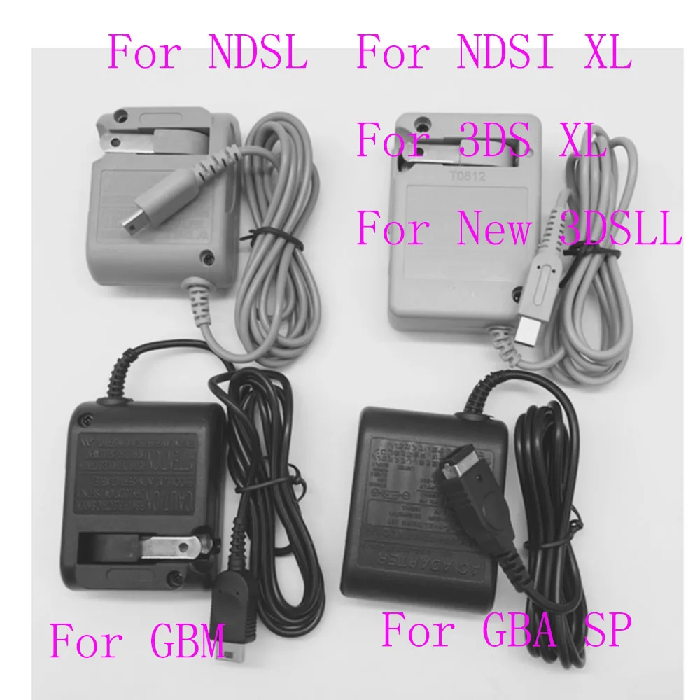 Адаптер питания переменного тока США для GBM GBA SP NDSI XL NEW 3DS LL настенное зарядное