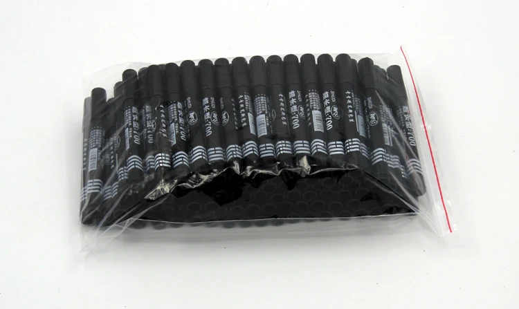 100pcs/lot Black Permanent Marker Pen Quick Dry Fast Dry Round Toe Black Permanent Alcohol Markers Pen for Fabric
100pcs/lot Black Permanent Marker Pen Quick Dry Fast Dry Round Toe Black Permanent Alcohol Markers Pen for Fabric