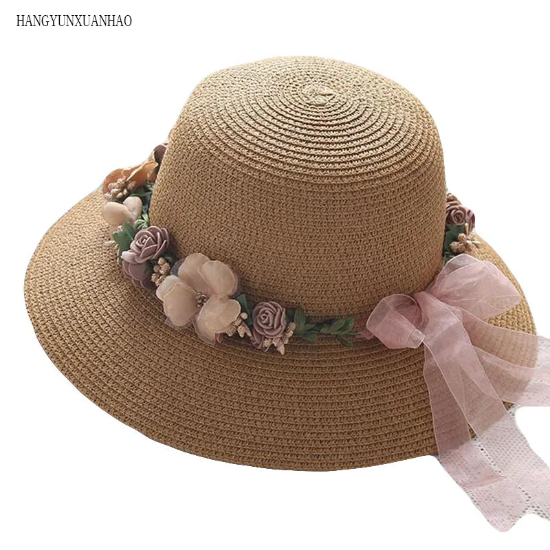 2019 Hot Sale Korean Straw Sun Hats For Women Cap Anti-UV Beach Summer Floppy Cap For Ladies Flower Straw Hat With A Wide Brim
2019 Hot Sale Korean Straw Sun Hats For Women Cap Anti-UV Beach Summer Floppy Cap For Ladies Flower Straw Hat With A Wide Brim