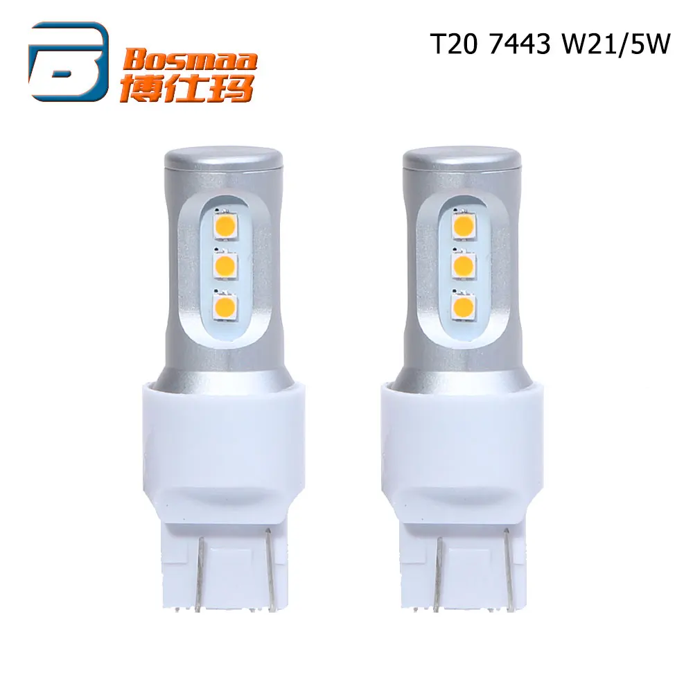 2 шт., автомобильные светодиодсветодиодный стоп-сигналы T20 7443 W21/5W w/ 3030 Chips 9SMD
2 шт., автомобильные светодиодсветодиодный стоп-сигналы T20 7443 W21/5W w/ 3030 Chips 9SMD