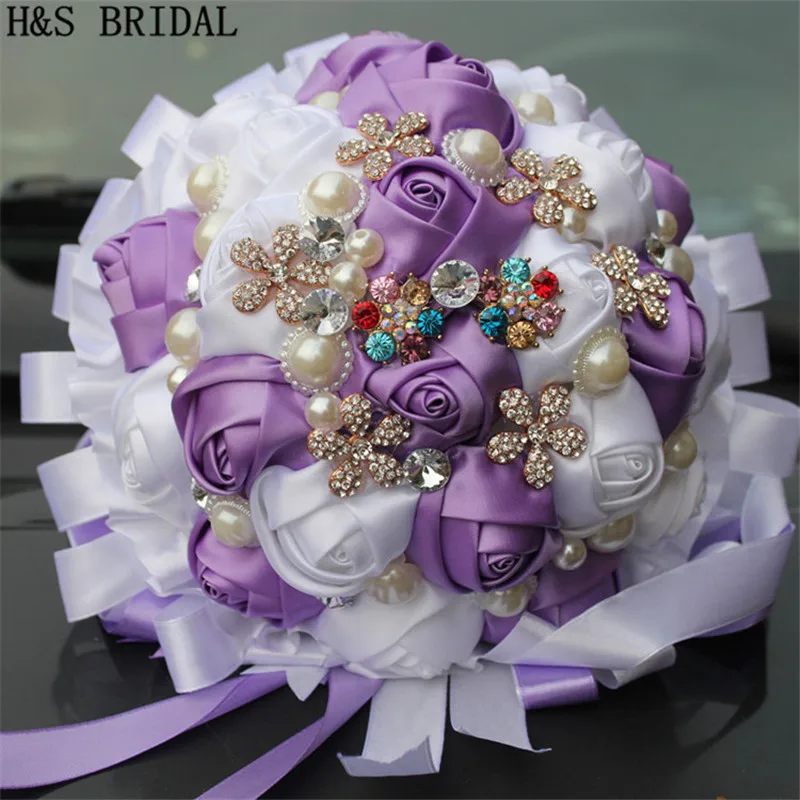 H&S BRIDAL Colorful rhinestone Wedding Bouquet wedding accessories Bridal Bouquets Artificial Wedding Bouquets matrimonio
H&S BRIDAL Colorful rhinestone Wedding Bouquet wedding accessories Bridal Bouquets Artificial Wedding Bouquets matrimonio