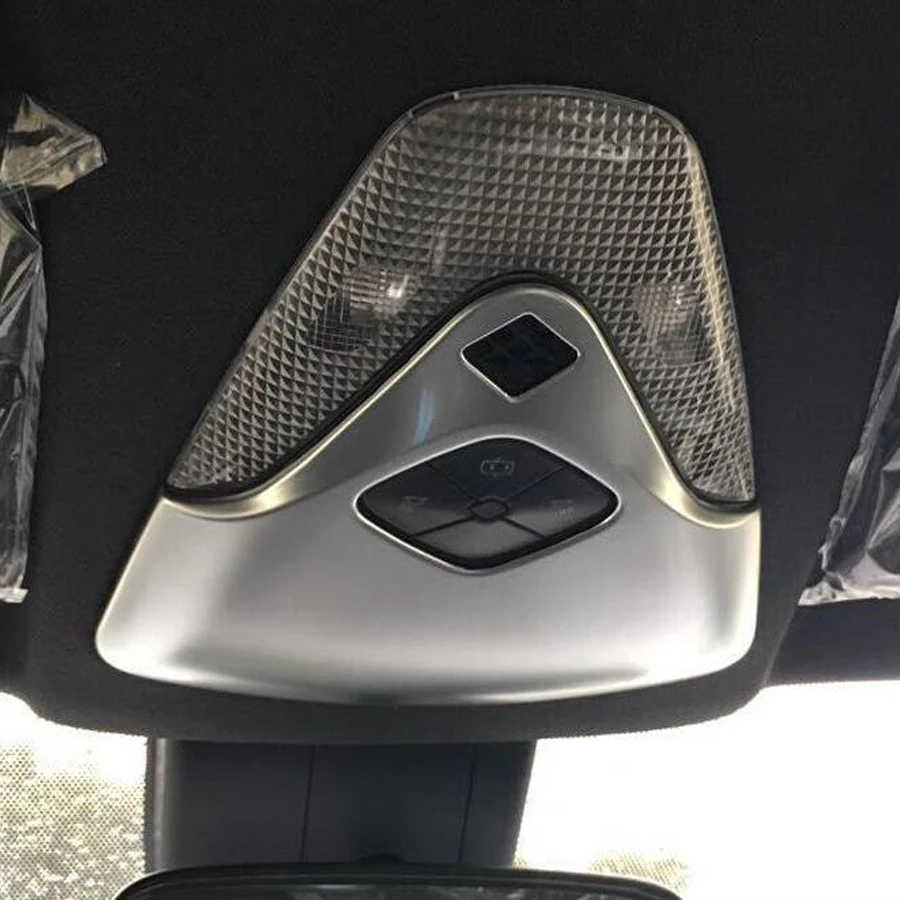 YAQUICKA Car Interior Front Reading Light Lamp Cover Trim Styling Moulding For Toyota CHR C-HR 2016 2017 2018 Matte Silver ABS
YAQUICKA Car Interior Front Reading Light Lamp Cover Trim Styling Moulding For Toyota CHR C-HR 2016 2017 2018 Matte Silver ABS