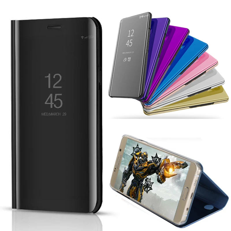 Smart Flip Stand Mirror Case For Huawei Y9 2018 Case Clear View PU Leather Cover For Huawei Y9 2018 Case Cover
Smart Flip Stand Mirror Case For Huawei Y9 2018 Case Clear View PU Leather Cover For Huawei Y9 2018 Case Cover