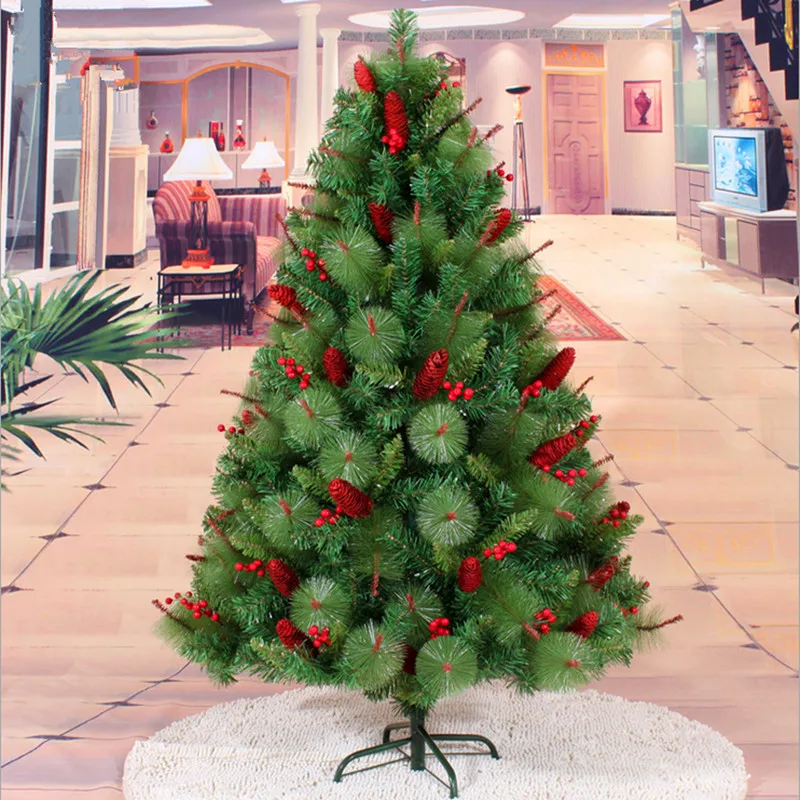1.5 m / 150CM red berries pinecone Christmas tree decoration factory outlets mall Christmas decoration
1.5 m / 150CM red berries pinecone Christmas tree decoration factory outlets mall Christmas decoration
