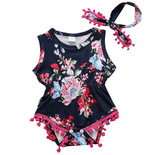 body bebe 2Pcs/Set Newborn Infant Baby Girl Floral Romper Sleeveless Tassel Jumpsuit +Headband Sunsuit Outfits Clothes
body bebe 2Pcs/Set Newborn Infant Baby Girl Floral Romper Sleeveless Tassel Jumpsuit +Headband Sunsuit Outfits Clothes