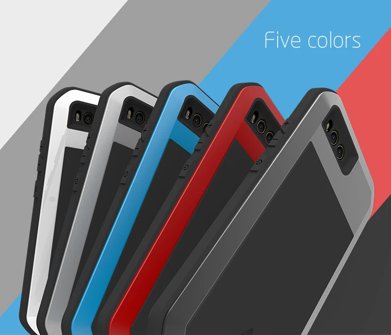 Original Love Mei Powerful Case For xiaomi mi6 m6 Waterproof Shockproof Aluminum Case Cover For xiaomi mi 6 free Tempered Glass
Original Love Mei Powerful Case For xiaomi mi6 m6 Waterproof Shockproof Aluminum Case Cover For xiaomi mi 6 free Tempered Glass