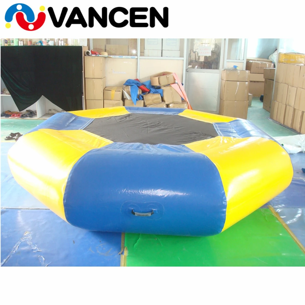 Free air pump 6m large inflatable water jumping trampoline wholesale price air trampoline human inflatable jumping bed
Free air pump 6m large inflatable water jumping trampoline wholesale price air trampoline human inflatable jumping bed