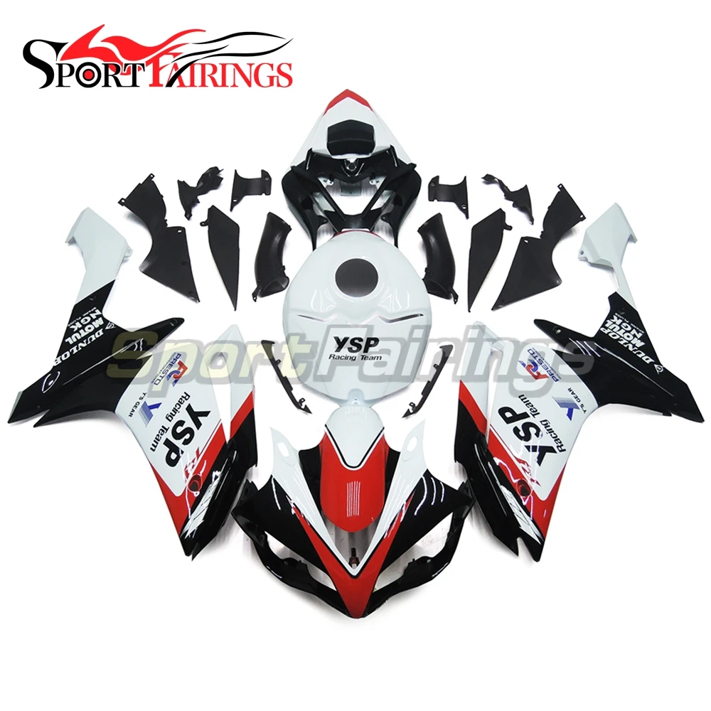 Fairings For Yamaha YZF 1000 R1 Year 07 08 2007 2008 ABS Motorcycle Fairing Kit Bodywork Cowling YSP White Black Body Kit Covers
Fairings For Yamaha YZF 1000 R1 Year 07 08 2007 2008 ABS Motorcycle Fairing Kit Bodywork Cowling YSP White Black Body Kit Covers