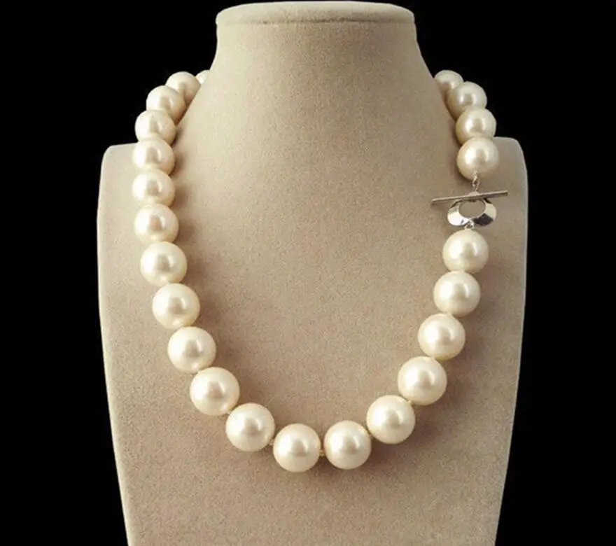 Hot sale new Style Genuine Natural 14mm White South Sea Shell Pearl Round Beads Necklace 18'' New jewelry
Hot sale new Style Genuine Natural 14mm White South Sea Shell Pearl Round Beads Necklace 18'' New jewelry