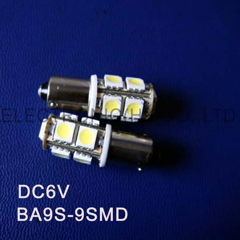 Высокое качество DC6.3V 6V BA9S светодиодная лампа указывающая лампу
