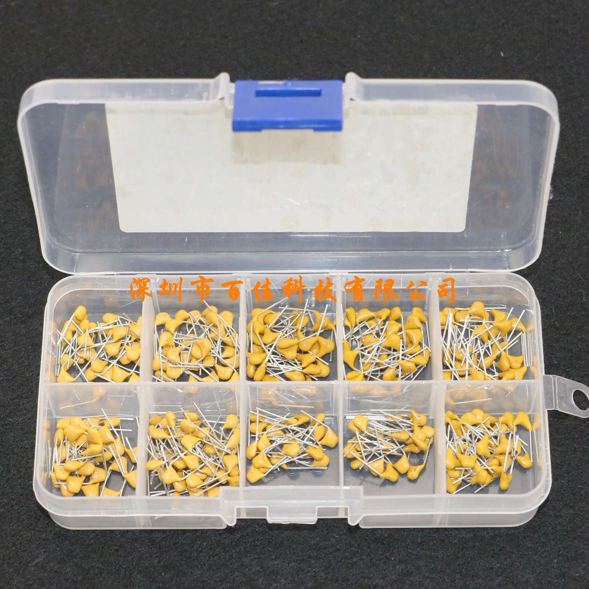 10 specifications (10P - 681P) monolithic capacitor set, 500pcs