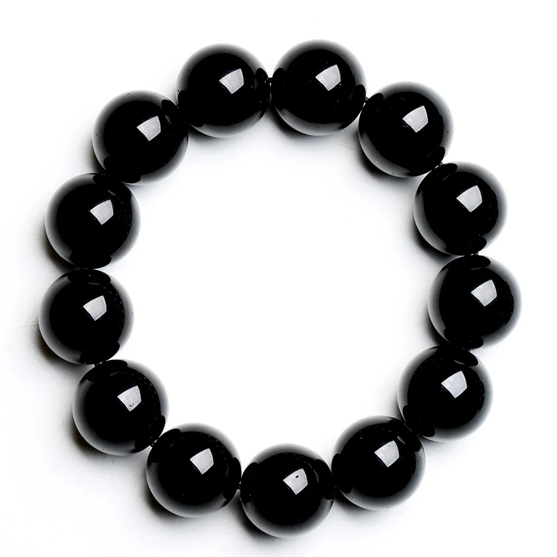 Luck Natural Crystal Stone Obsidian Bracelet 6 -16mm Amulet Round Beads Stretch Bracelet Unisex For Men Women Fashion Jewelry
Luck Natural Crystal Stone Obsidian Bracelet 6 -16mm Amulet Round Beads Stretch Bracelet Unisex For Men Women Fashion Jewelry