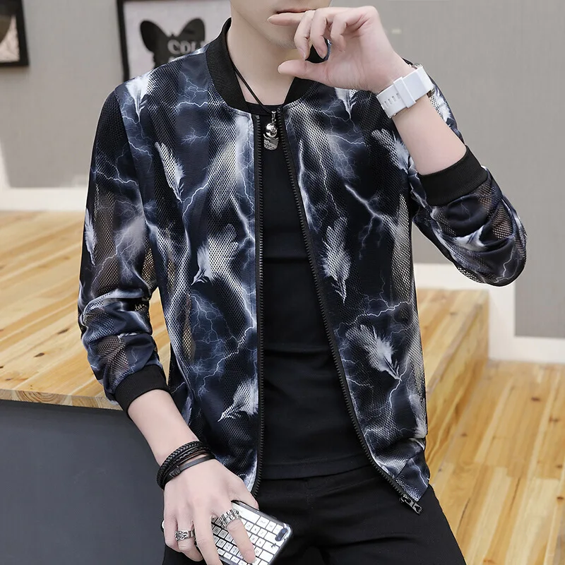 2022 New Sun Protection Clothing Summer Male Trend Slim Coats Baseball Collar Thin Korean Style Men Jacket Windbreaker M-3XL
2022 New Sun Protection Clothing Summer Male Trend Slim Coats Baseball Collar Thin Korean Style Men Jacket Windbreaker M-3XL