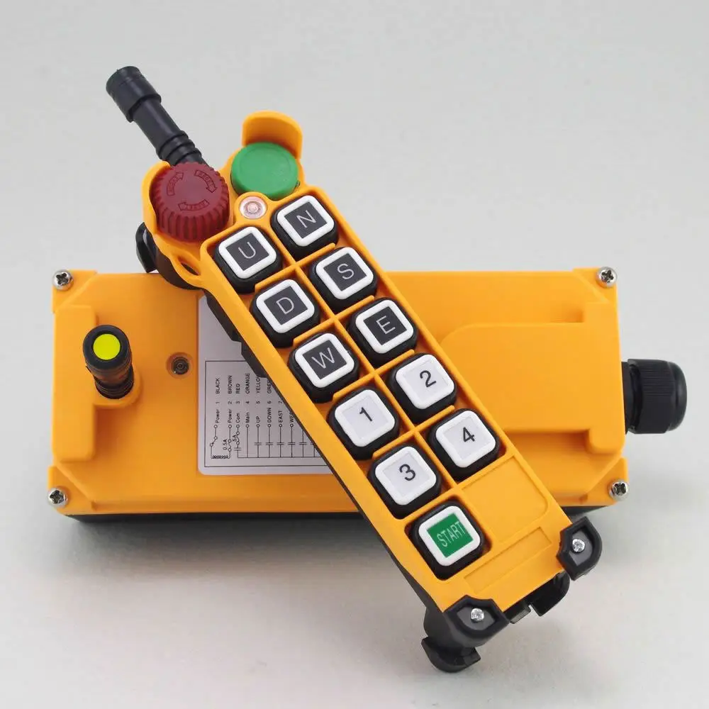 1PCS 5 Motion 1 Speed Hoist Crane Truck Radio Remote Control System with E-Stop
1PCS 5 Motion 1 Speed Hoist Crane Truck Radio Remote Control System with E-Stop