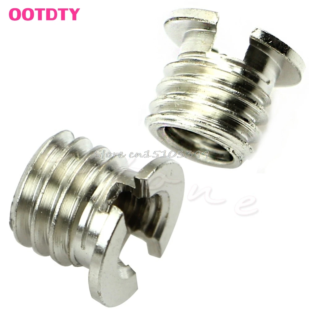 1Pc 1/4" To 3/8" Camera Screw Nut Adapter Tripod Converter Connecting Supports -B119
1Pc 1/4" To 3/8" Camera Screw Nut Adapter Tripod Converter Connecting Supports -B119