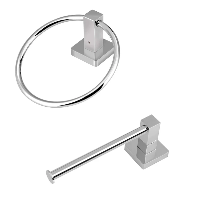 Smile Monkey Stainless steel bath hardware sets toilet paper holder towel ring paper towel holder Bathroom hardware accessories
Smile Monkey Stainless steel bath hardware sets toilet paper holder towel ring paper towel holder Bathroom hardware accessories