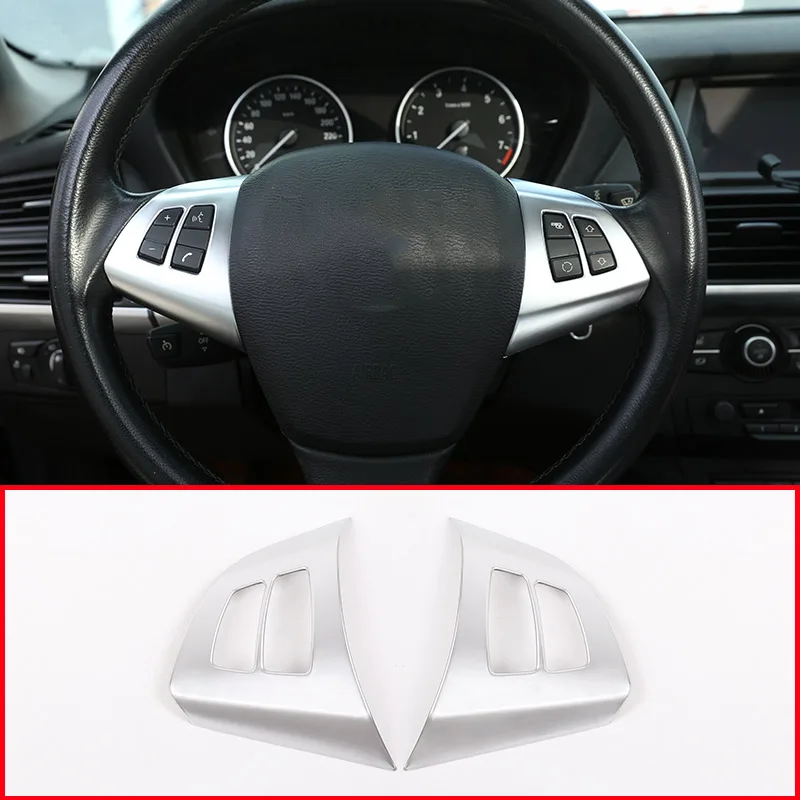2pcs ABS Plastic Steering Wheel Button Frame Trim For BMW X5 E70 2008-2013 Car Accessories
2pcs ABS Plastic Steering Wheel Button Frame Trim For BMW X5 E70 2008-2013 Car Accessories