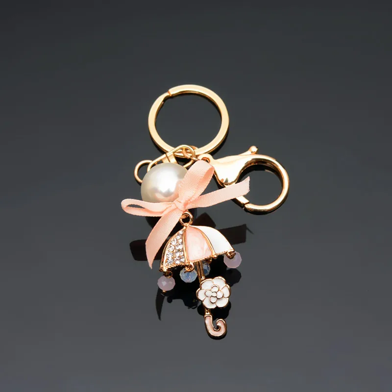 Lovely Trinkets Umbrella Shape Key Rings Key Holder Romantic Colorful Style Wally Decorated Women Key Chains Good Luck EH804
Lovely Trinkets Umbrella Shape Key Rings Key Holder Romantic Colorful Style Wally Decorated Women Key Chains Good Luck EH804