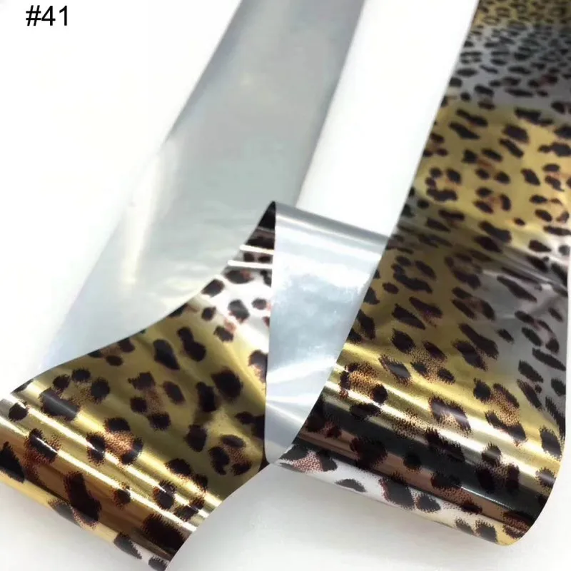 New! 1 Pcs Nail Transfer foil 1 Sheet 100 x 4 cm Craft Deco Foil 6 Different Leopard Print Designs Starry Sky Nail Art foil NZ01
New! 1 Pcs Nail Transfer foil 1 Sheet 100 x 4 cm Craft Deco Foil 6 Different Leopard Print Designs Starry Sky Nail Art foil NZ01