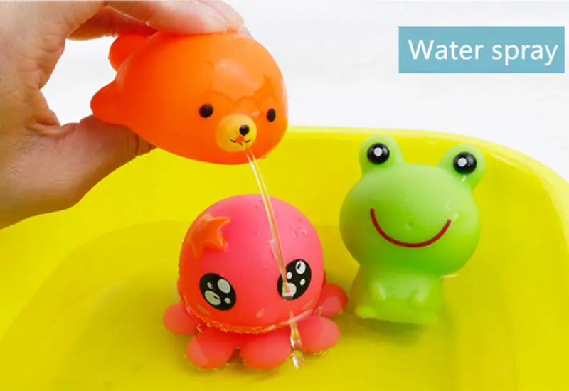 9pcs/set Summer Kids Baby Bath Toys Animal Bathroom Water Spray Play Toy Floating Squeeze Sound Squeaky Bathing FloatingToys
9pcs/set Summer Kids Baby Bath Toys Animal Bathroom Water Spray Play Toy Floating Squeeze Sound Squeaky Bathing FloatingToys