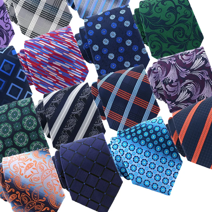 52 Style 1200 Needles 8cm Ties Men Floral Plaid Stripes High Quality Gravatas jacquard Necktie Wedding Business Party Neckwear
52 Style 1200 Needles 8cm Ties Men Floral Plaid Stripes High Quality Gravatas jacquard Necktie Wedding Business Party Neckwear