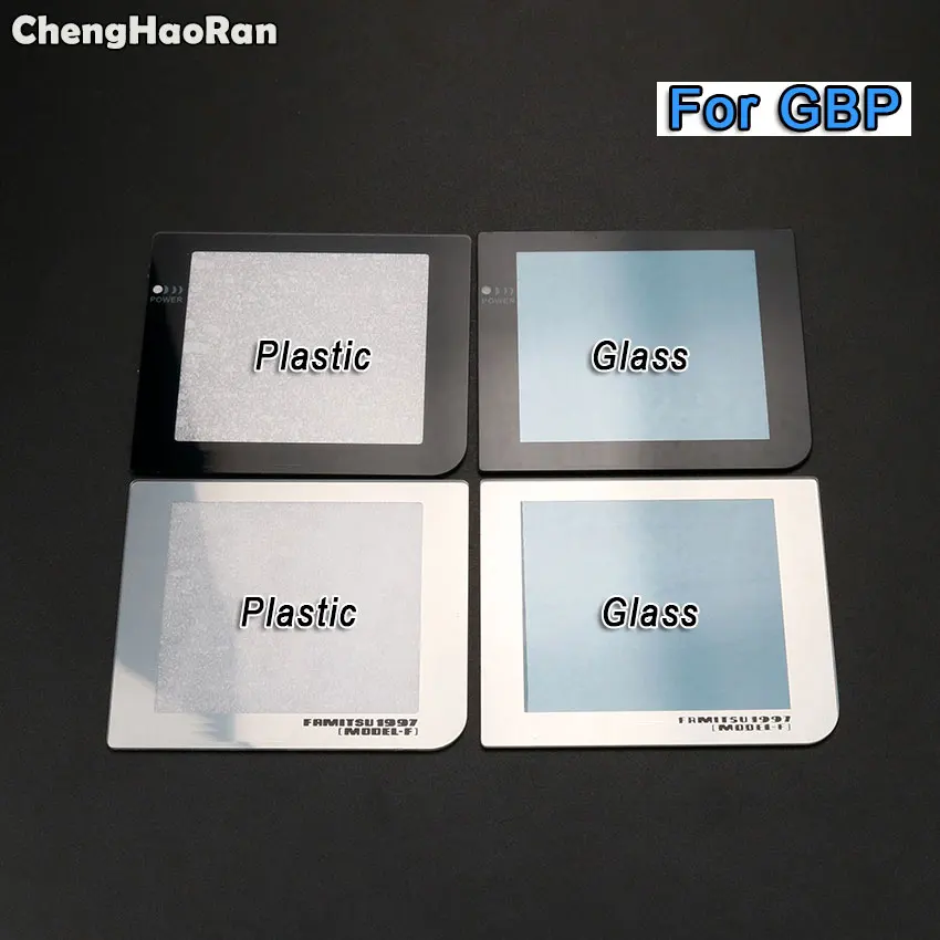 ChengHaoRan Plastic & Glass Screen Lens For Gameboy Pocket GBP Screen Lens Protector With/Without Light Lamp Hole
ChengHaoRan Plastic & Glass Screen Lens For Gameboy Pocket GBP Screen Lens Protector With/Without Light Lamp Hole