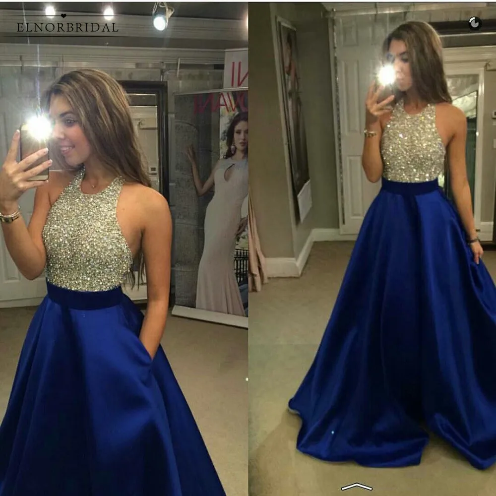 Royal Blue Beading Bling Bling Evening Dresses 2021 A Line Vestido De Festa Satin Formal Women Dress Long Party Gowns
Royal Blue Beading Bling Bling Evening Dresses 2021 A Line Vestido De Festa Satin Formal Women Dress Long Party Gowns
