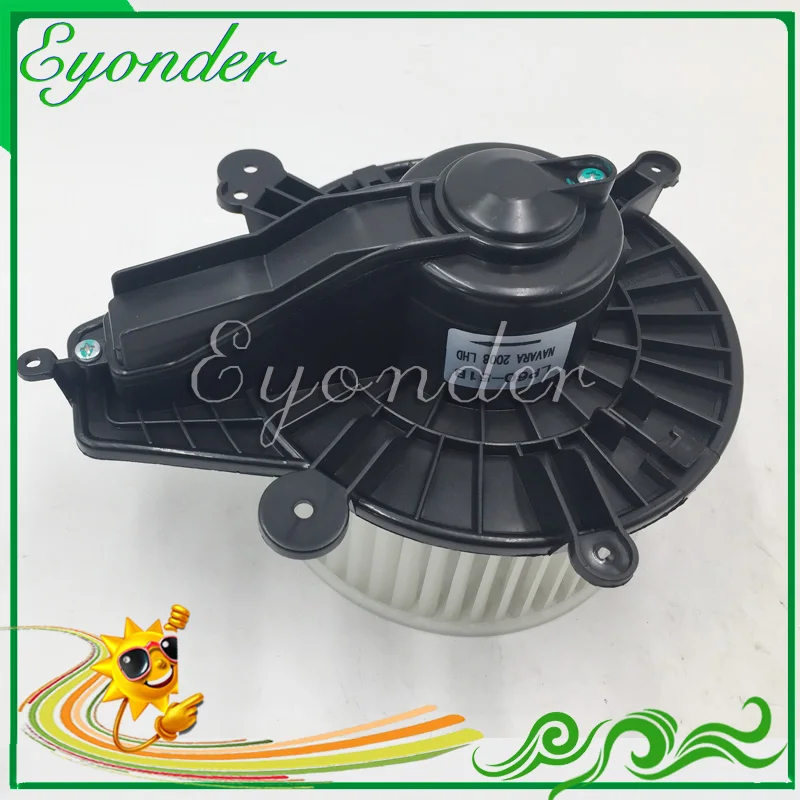 LHD AC A/C air conditioning Electronic Heater Fan Blower Motor Assembly for Nissan Navara 27226JS71C 27226JS71B 27226JS71A
LHD AC A/C air conditioning Electronic Heater Fan Blower Motor Assembly for Nissan Navara 27226JS71C 27226JS71B 27226JS71A