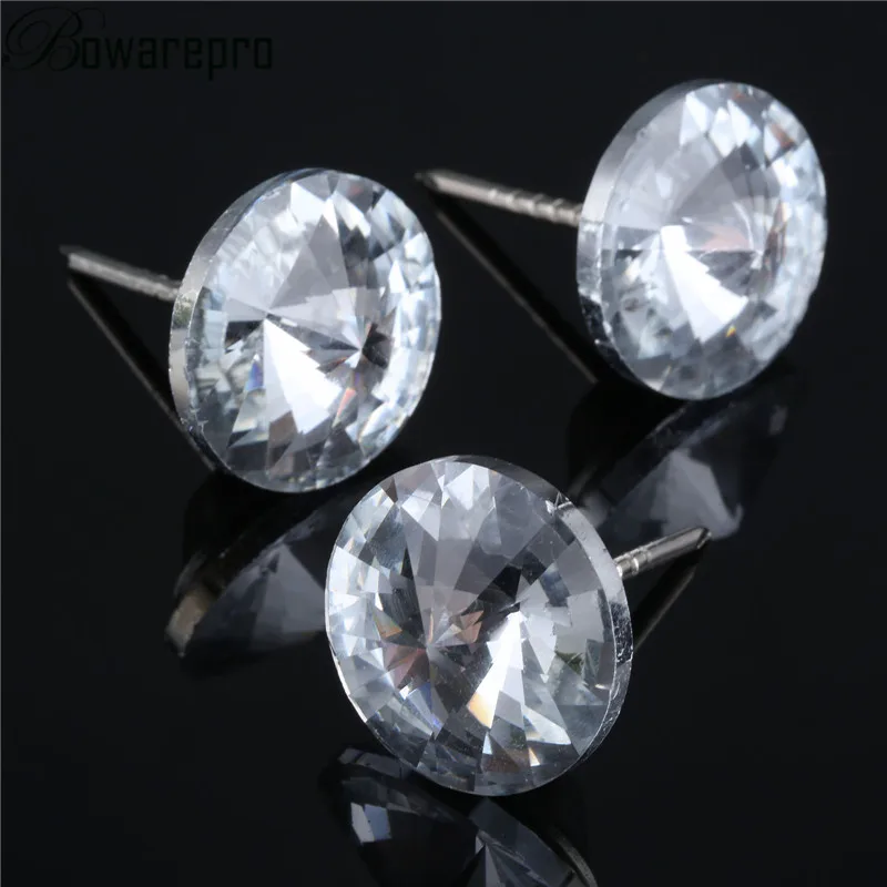 Hot 10pcs Diamond Pattern Crystal Upholstery Nails Button Tacks Studs Pins Dia Sofa Wall Decor Furniture Accessory Glass 22MM
Hot 10pcs Diamond Pattern Crystal Upholstery Nails Button Tacks Studs Pins Dia Sofa Wall Decor Furniture Accessory Glass 22MM