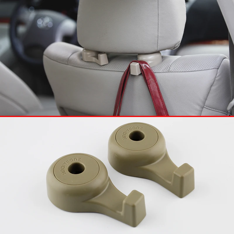 2Pcs Strong Bearing 8KG Car Styling Beige Plastic Durable Rotatable Parts Seat Headrest Hanger Holder Hook Pothook Accessories
2Pcs Strong Bearing 8KG Car Styling Beige Plastic Durable Rotatable Parts Seat Headrest Hanger Holder Hook Pothook Accessories