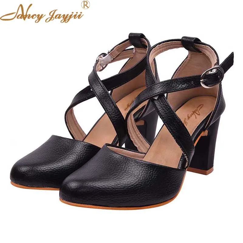 Nancyjayjii Women’S Black Cross-Tied Pumps Round Toe Super High Chunky Heels Ladies Office Party Buckle Strap 2021 Autumn Shoes
Nancyjayjii Women’S Black Cross-Tied Pumps Round Toe Super High Chunky Heels Ladies Office Party Buckle Strap 2021 Autumn Shoes
