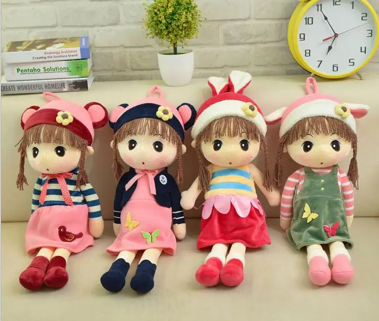 45cm 1pc Cute Cartoon Baby Girl Doll Plush Toy for children girls Birthday Gift dolls
45cm 1pc Cute Cartoon Baby Girl Doll Plush Toy for children girls Birthday Gift dolls