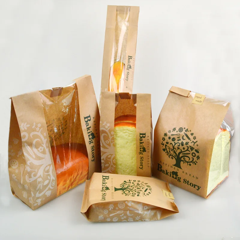200 X Health Tree Design Kraft Oil-proof Paper Baking Packaging Dessert Bags With Window Toast Bag Printed Package For Bakery
200 X Health Tree Design Kraft Oil-proof Paper Baking Packaging Dessert Bags With Window Toast Bag Printed Package For Bakery