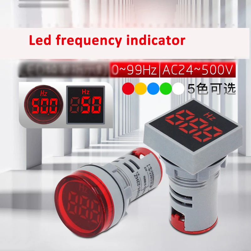 Mini AC Hz Meter 0-99Hz Indicator Light type frequency Meter LED display frequency table Red/Green/Yellow/Blue/White color
Mini AC Hz Meter 0-99Hz Indicator Light type frequency Meter LED display frequency table Red/Green/Yellow/Blue/White color
