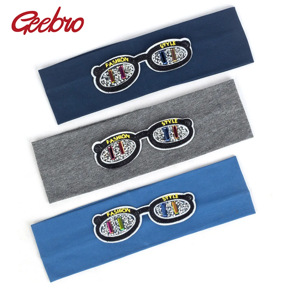 Geebro Women Glasses Headband Rhinestones Hair Accessories For Girls Female Elastic Cotton Hairband Turban Head Wrap Flat AT029
Geebro Women Glasses Headband Rhinestones Hair Accessories For Girls Female Elastic Cotton Hairband Turban Head Wrap Flat AT029