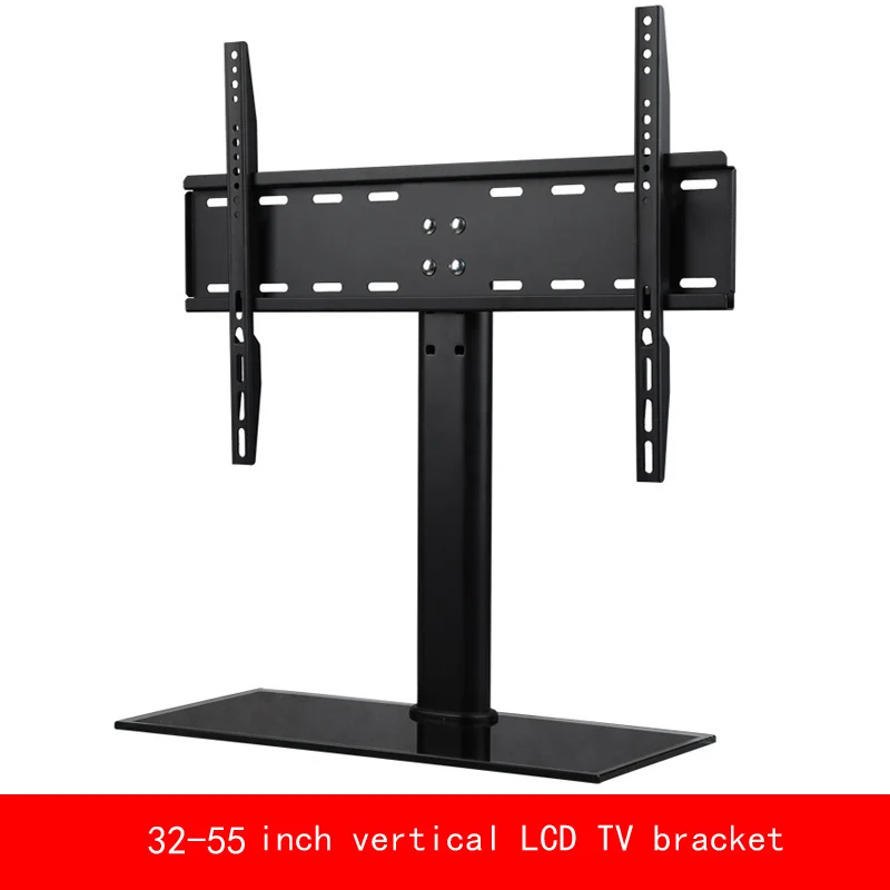VESA standard 32"-55" inch move up or down PC Monitor LCD TV bracket vertical Toughened glass base stent
VESA standard 32"-55" inch move up or down PC Monitor LCD TV bracket vertical Toughened glass base stent