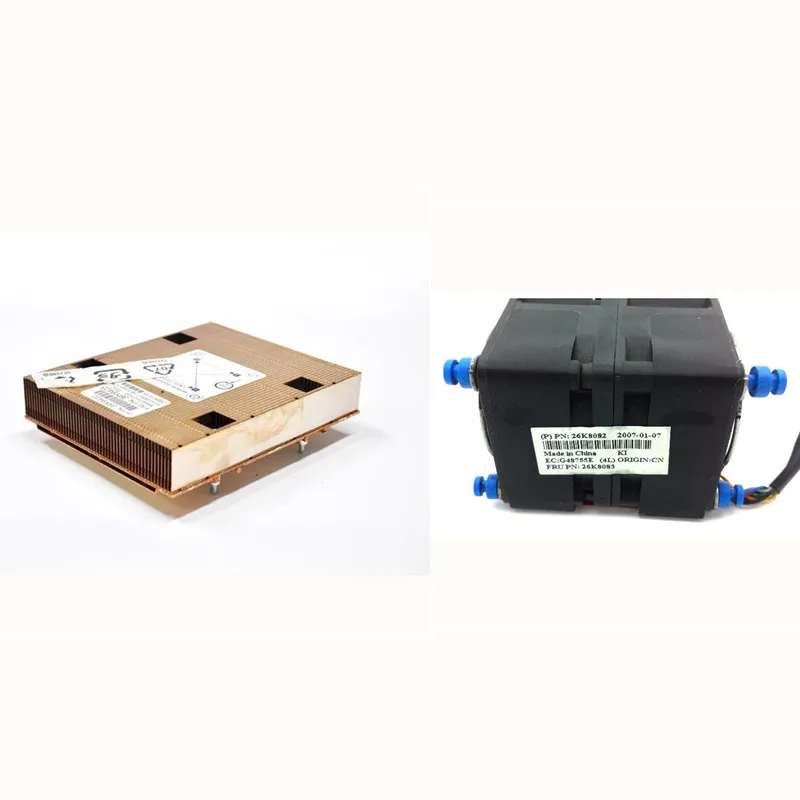 CPU Cooler Server CPU Processor Fan and HEATSINK 39Y9422 39Y9423 Heatsink upgrade kit with FAN 26K8083 26K8082 X3550 X-Series
CPU Cooler Server CPU Processor Fan and HEATSINK 39Y9422 39Y9423 Heatsink upgrade kit with FAN 26K8083 26K8082 X3550 X-Series