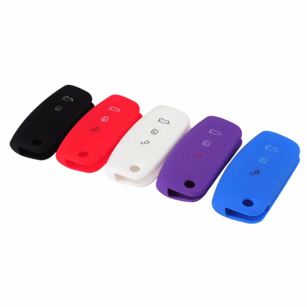 New 3 Buttons Silicone Car Flip folding key Cover Remote Case for Ford Fiesta
New 3 Buttons Silicone Car Flip folding key Cover Remote Case for Ford Fiesta
