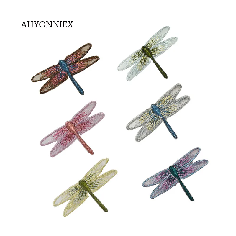 AHYONNIEX 5PCS/LOT Fashion Small Dragonfly Patches Sew On Patches for Clothing Applique for Bride Dress Hairpin DIY accessories
AHYONNIEX 5PCS/LOT Fashion Small Dragonfly Patches Sew On Patches for Clothing Applique for Bride Dress Hairpin DIY accessories